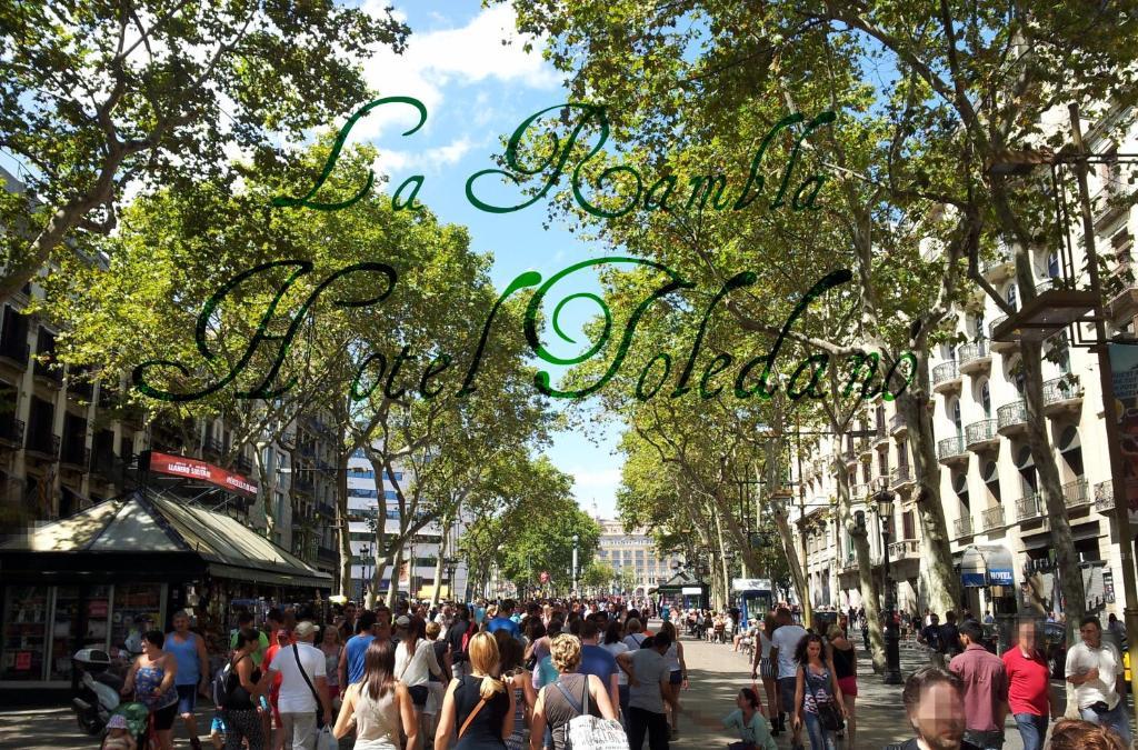 ברצלונה Hotel Toledano Ramblas מראה חיצוני תמונה